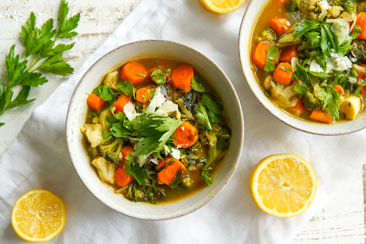 5+ A Day | Chunky Vegetable Soup